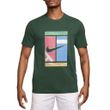 Camiseta Masculina Nike Court Logo Tee Verde-HV1788-323- -1-